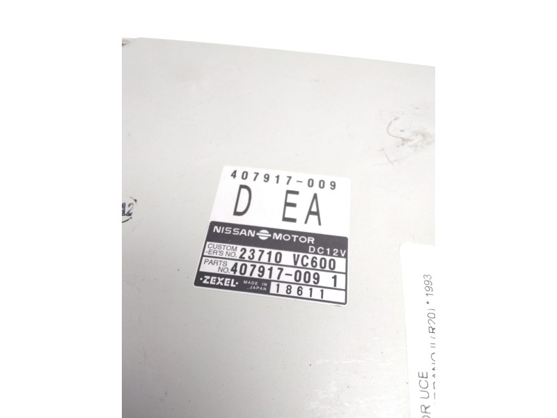 Recambio de centralita motor uce para nissan terrano/terrano.ii (r20) referencia OEM IAM 23710VC600 407917009 