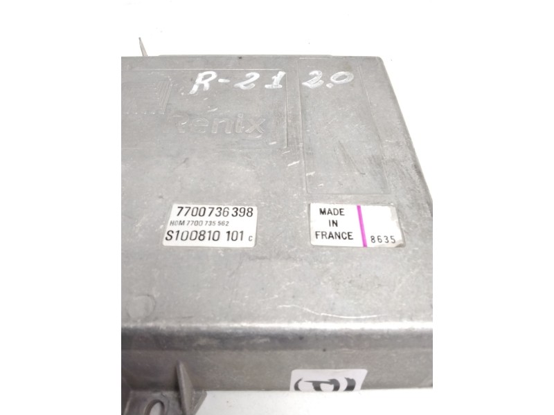 Recambio de centralita motor uce para renault 21 berlina (b/l48) 2.0 referencia OEM IAM S1000810101C 7700736398 7700735562