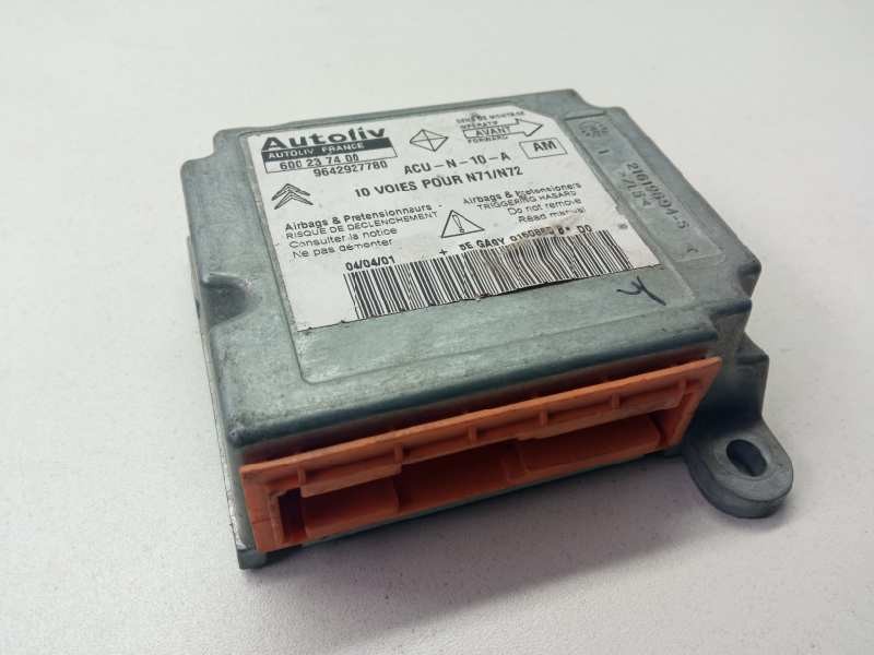 Recambio de centralita airbag para citroën xsara berlina 1.8 16v cat (lfy / xu7jp4) referencia OEM IAM 9642927780 600237400 