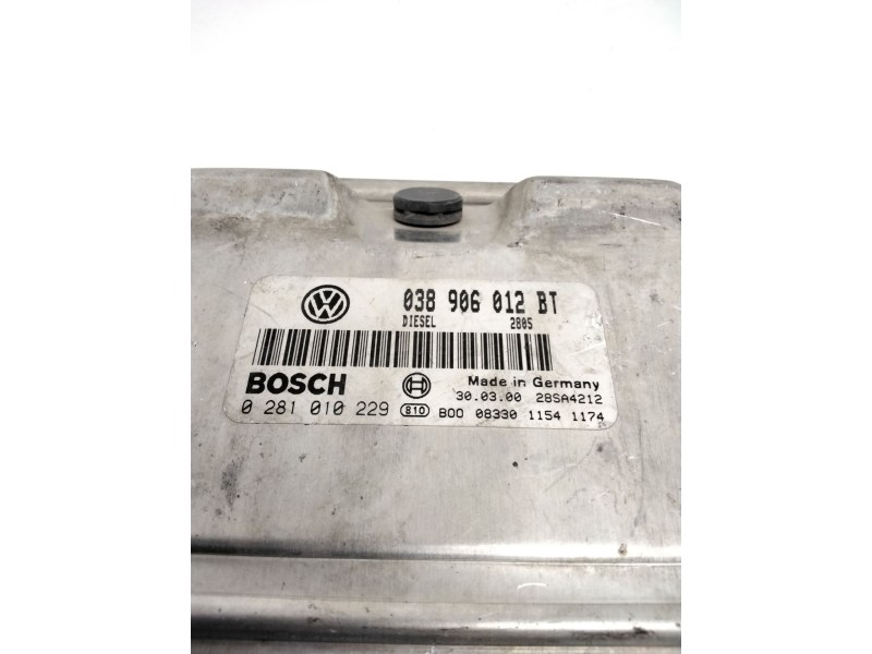 Recambio de centralita motor uce para seat leon (1m1) signo referencia OEM IAM 038906012BT 0281010229 28SA4212