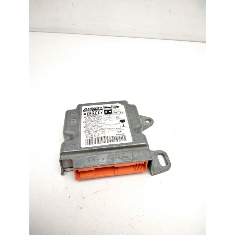 Recambio de centralita airbag para renault kangoo (kc0/1_) d 55 1.9 (kc0d) referencia OEM IAM 605044900 8200381654 