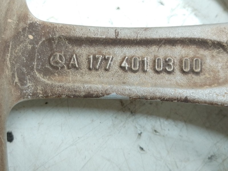 Recambio de llanta aluminio para mercedes-benz clase a (w177) a 180 d (177.003) referencia OEM IAM A1774010300  