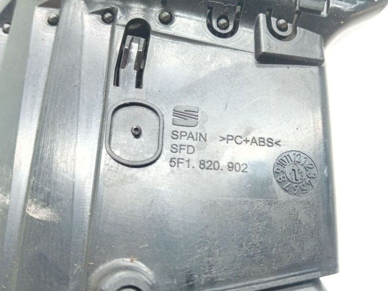 Recambio de aireador derecho para seat leon (5f1) 2.0 cupra referencia OEM IAM 5F1820902  