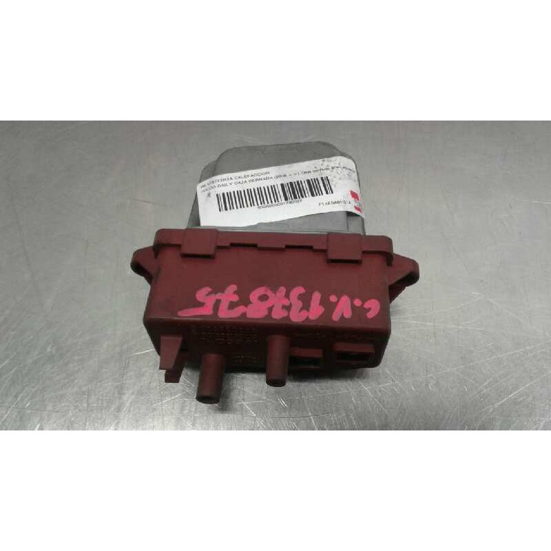 Recambio de resistencia calefaccion para iveco daily caja cerrada (2006 =>) caja cerrada gran espacio 35s... batalla 3300 refere