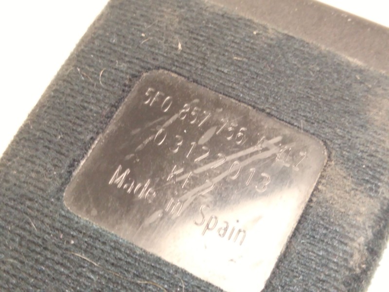 Recambio de enganche delantero derecho para seat leon (5f1) 2.0 cupra referencia OEM IAM 5F0857756  