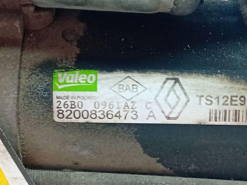 Recambio de motor arranque para renault megane iii fastback (bz0/1_, b3_) 1.5 dci referencia OEM IAM 8200836473A  