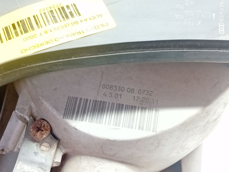 Recambio de piloto trasero derecho para audi a4 b6 (8e2) 1.8 t referencia OEM IAM   