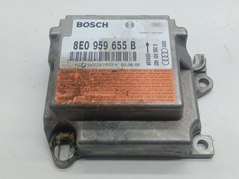 Recambio de centralita airbag para audi a4 b6 (8e2) 2.5 tdi referencia OEM IAM 8E0959655B  