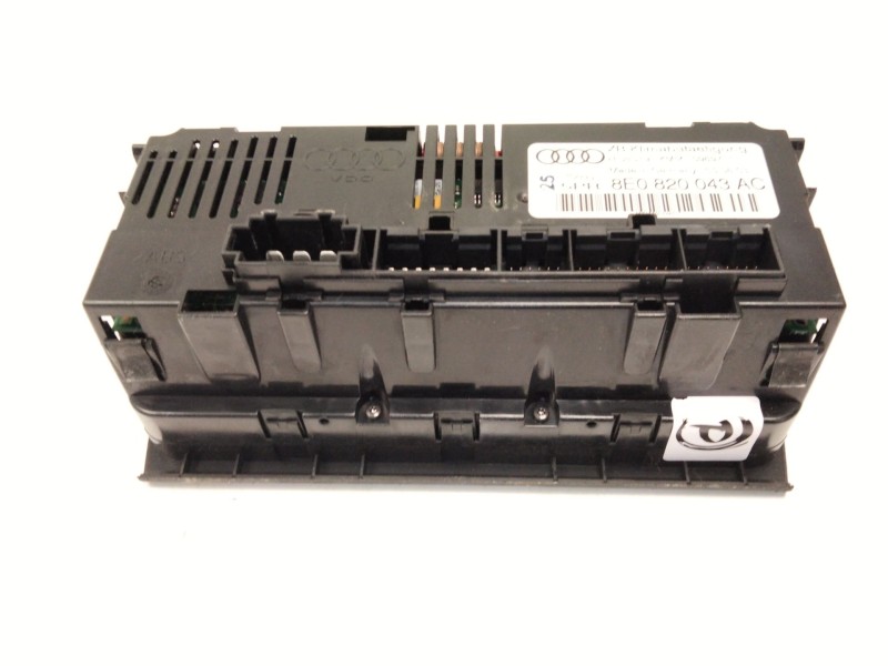 Recambio de mando calefaccion / aire acondicionado para audi a4 b6 (8e2) 2.5 tdi referencia OEM IAM 8E0820043  