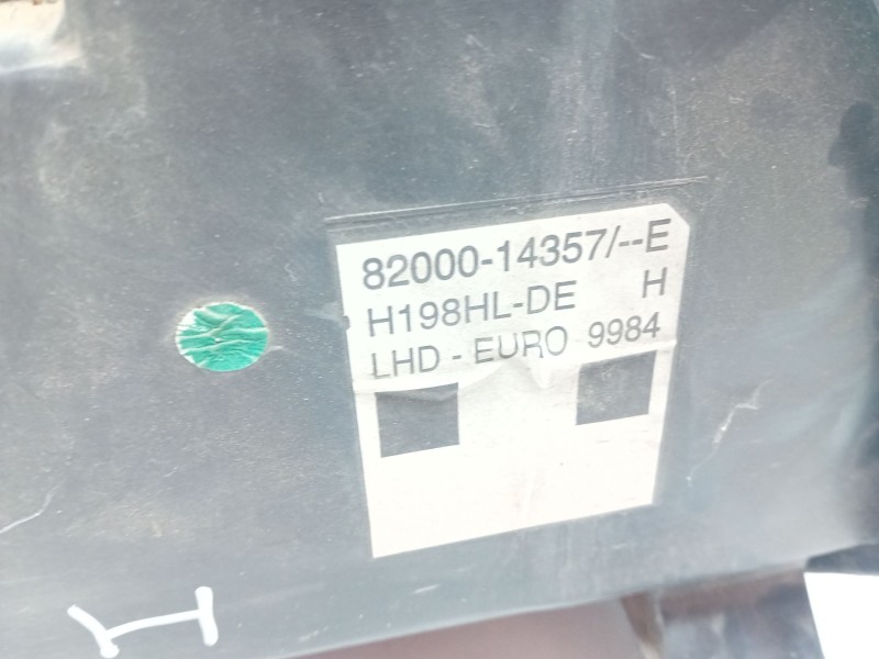 Recambio de faro izquierdo para renault vel satis (bj0) expression referencia OEM IAM 8200014357  