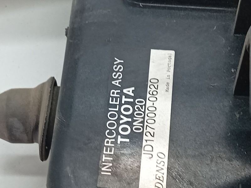 Recambio de intercooler para toyota yaris (_p9_) 1.4 d-4d (nlp90_) referencia OEM IAM JD1270000620  