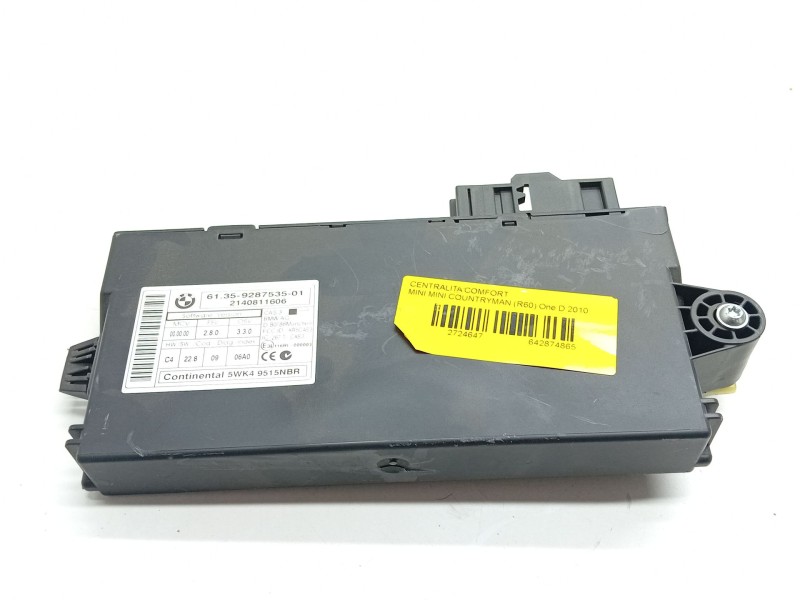 Recambio de centralita comfort para mini mini countryman (r60) one d referencia OEM IAM 6135928753501  
