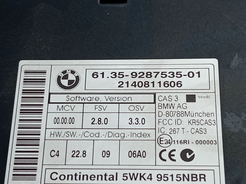 Recambio de centralita comfort para mini mini countryman (r60) one d referencia OEM IAM 6135928753501  