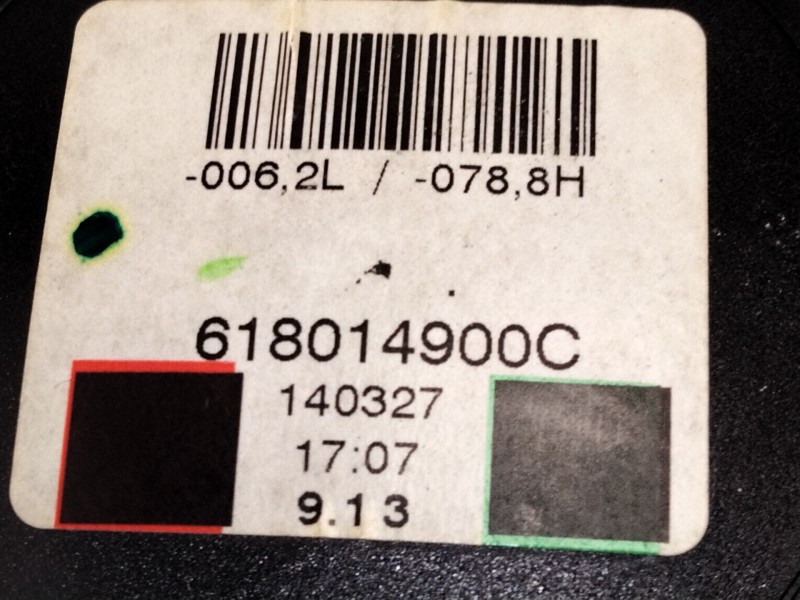 Recambio de cinturon seguridad trasero central para mini mini countryman (r60) one d referencia OEM IAM   