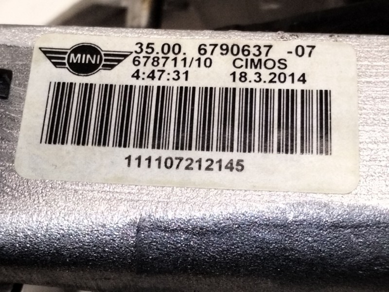 Recambio de pedal freno para mini mini countryman (r60) one d referencia OEM IAM   