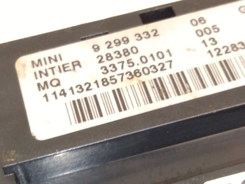 Recambio de conmutador de arranque para mini mini countryman (r60) one d referencia OEM IAM 9299332  