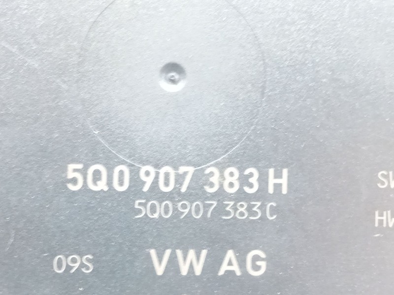 Recambio de unidad de control para volkswagen golf vii sportsvan advance bluemotion tech referencia OEM IAM 5Q0907383H  