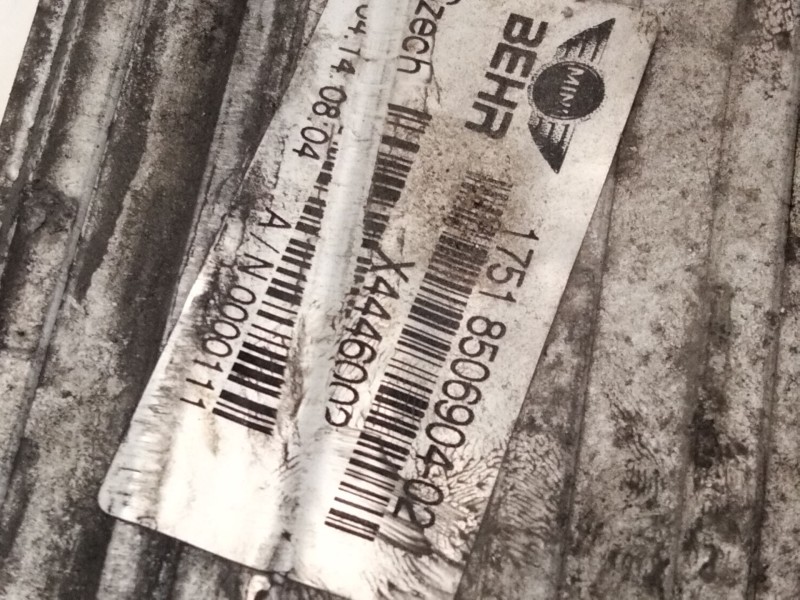 Recambio de intercooler para mini mini countryman (r60) one d referencia OEM IAM   