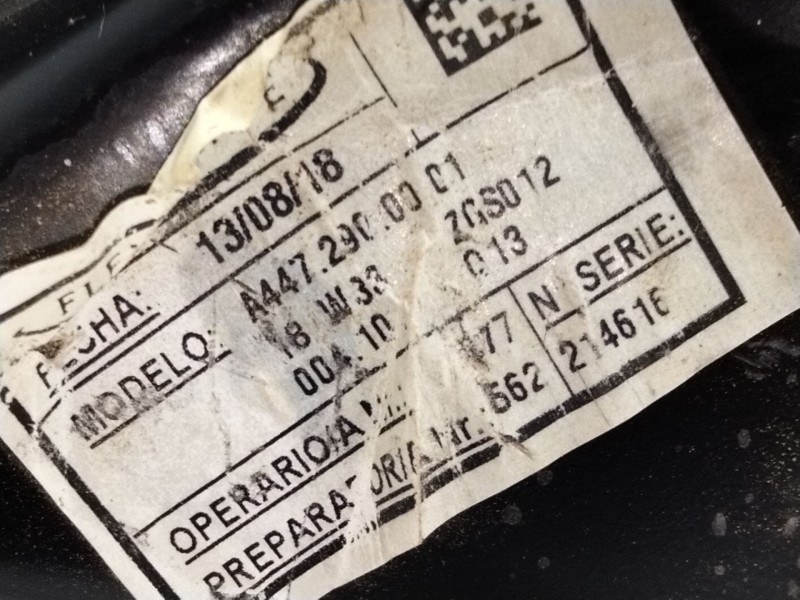 Recambio de pedal freno para mercedes-benz vito furgón (w447) 111 cdi (447.601, 447.603, 447.605) referencia OEM IAM   