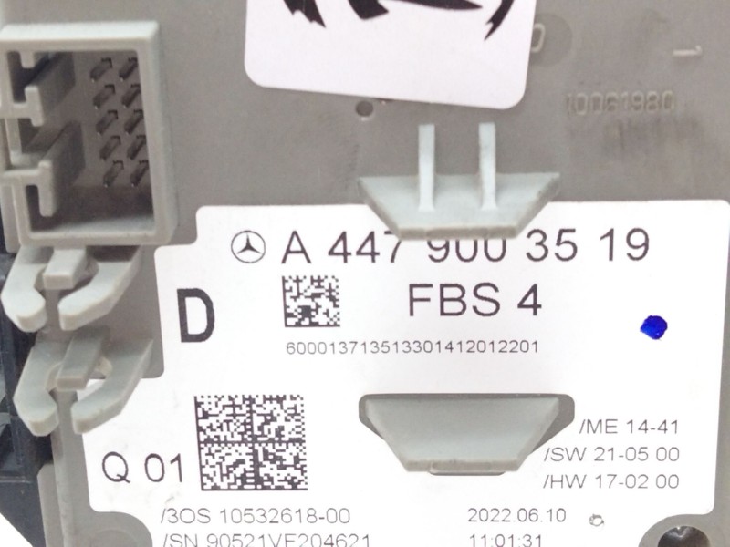 Recambio de conmutador de arranque para mercedes-benz vito furgón (w447) 111 cdi (447.601, 447.603, 447.605) referencia OEM IAM 