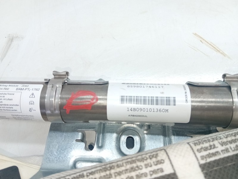 Recambio de airbag cortina delantero derecho para mini mini countryman (r60) one d referencia OEM IAM   