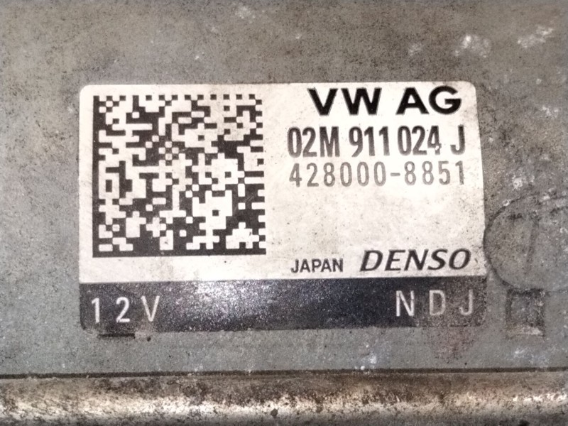 Recambio de motor arranque para seat leon (5f1) 2.0 cupra referencia OEM IAM 02M911024  