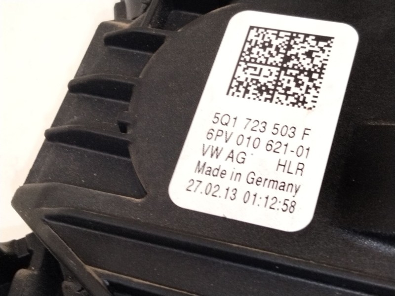 Recambio de pedal acelerador para seat leon (5f1) 2.0 cupra referencia OEM IAM 5Q1723503  