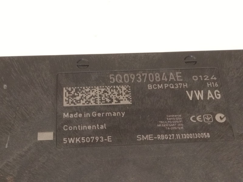 Recambio de modulo confort para seat leon (5f1) 2.0 cupra referencia OEM IAM 5Q0937084  