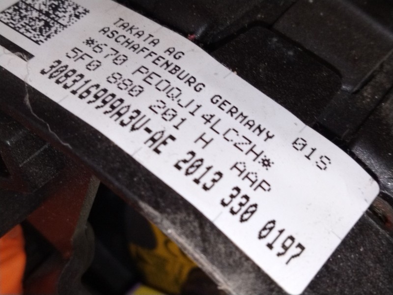 Recambio de kit airbag para seat leon (5f1) 2.0 cupra referencia OEM IAM   