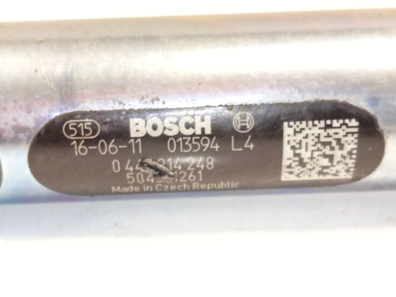 Recambio de rampa inyectora para iveco daily vi caja/chasis 35s18, 35c18, 40c18, 50c18, 60c18, 65c18, 70c18 referencia OEM IAM 5