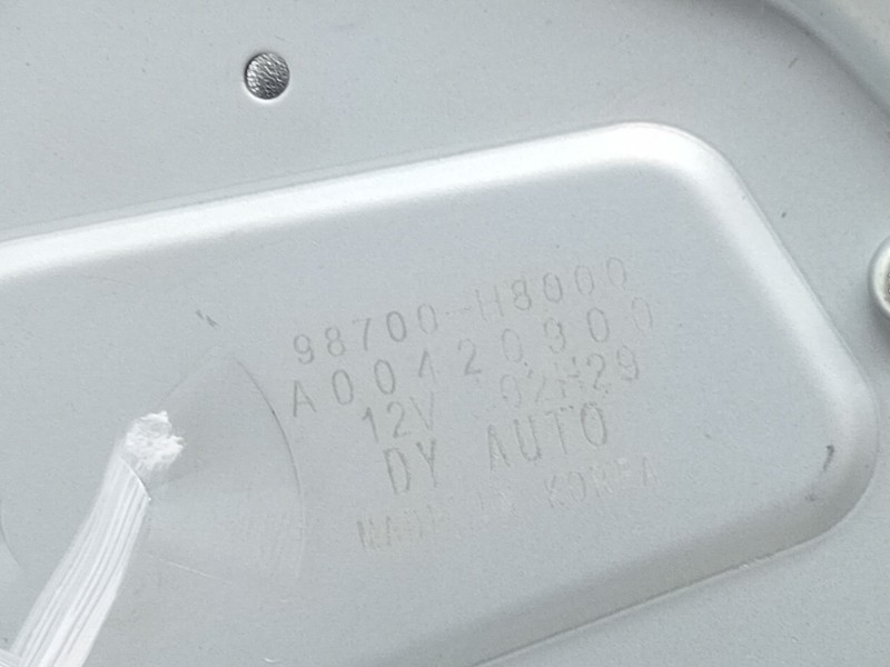 Recambio de motor limpia trasero para kia stonic (yb) 1.2 cvvt referencia OEM IAM A00420900  