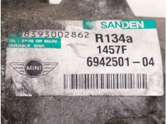 Recambio de compresor aire acondicionado para mini mini (r56) cooper d referencia OEM IAM 6942501   2