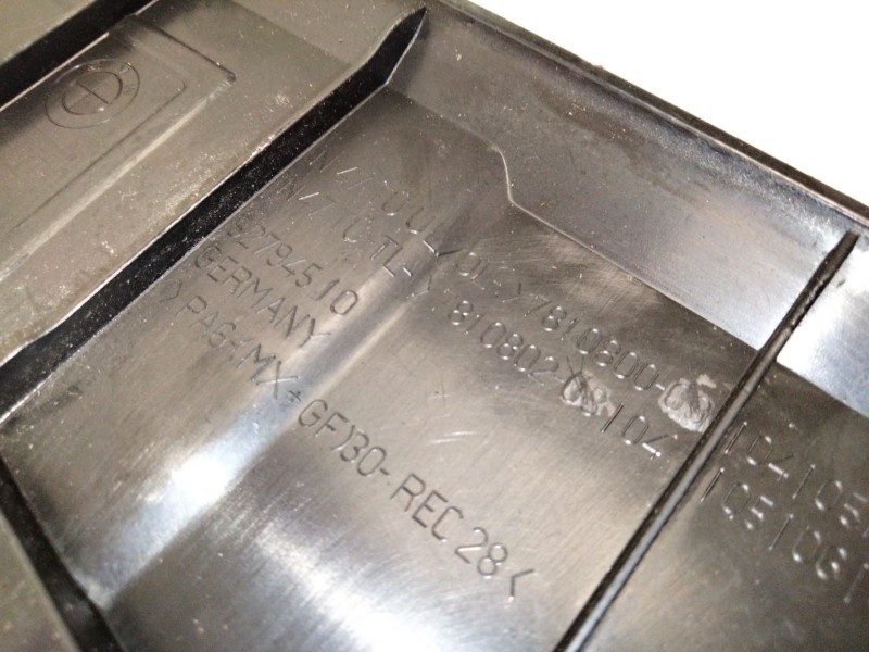 Recambio de tapa motor para bmw 3 (f30, f80) 318 d referencia OEM IAM 52794510  