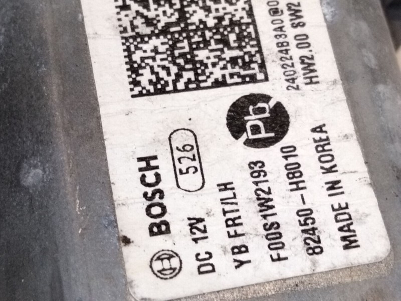 Recambio de elevalunas delantero izquierdo para kia stonic (yb) 1.2 cvvt referencia OEM IAM 82450H8010  