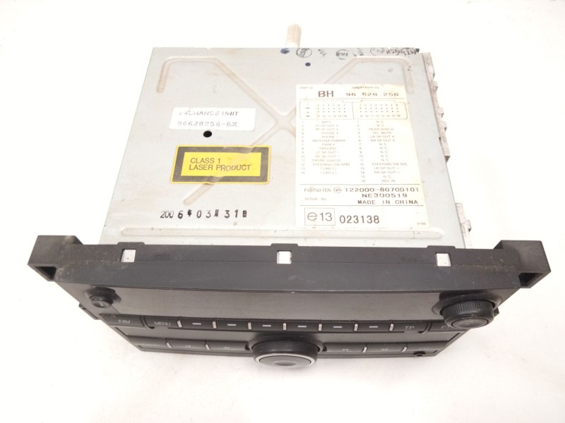 Recambio de sistema audio / radio cd para chevrolet epica (kl1_) 2.0 d referencia OEM IAM 96628256  