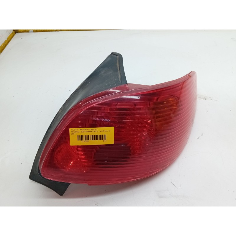 Recambio de piloto trasero derecho para peugeot 206 fastback (2a/c) 1.4 hdi eco 70 referencia OEM IAM   