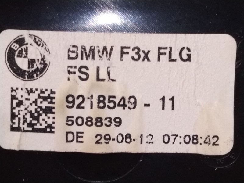 Recambio de aireador izquierdo para bmw 3 (f30, f80) 318 d referencia OEM IAM 9218549  