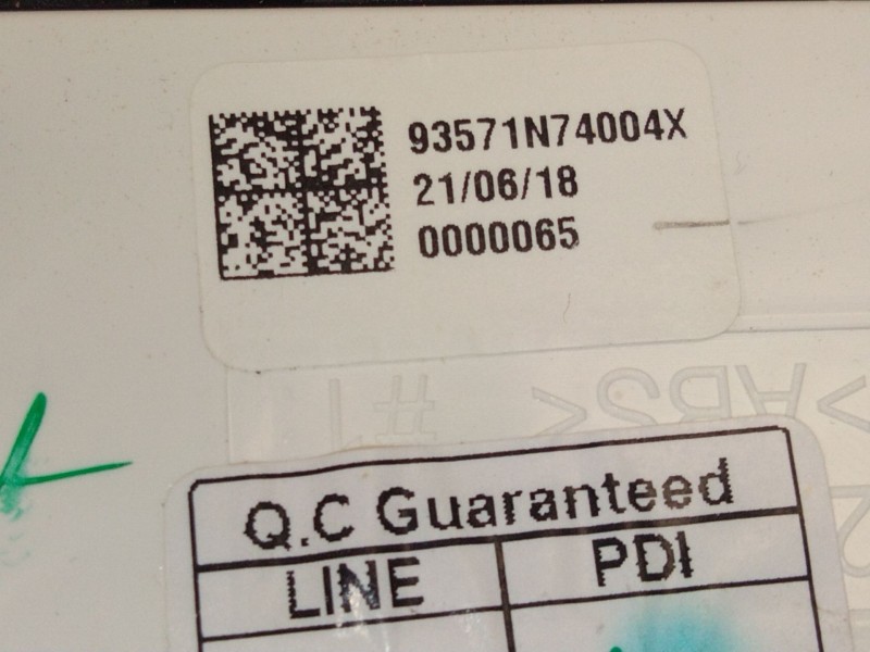 Recambio de mando elevalunas delantero izquierdo para hyundai tucson (nx4e, nx4a) 1.6 t-gdi plug-in-hybrid htrac referencia OEM 