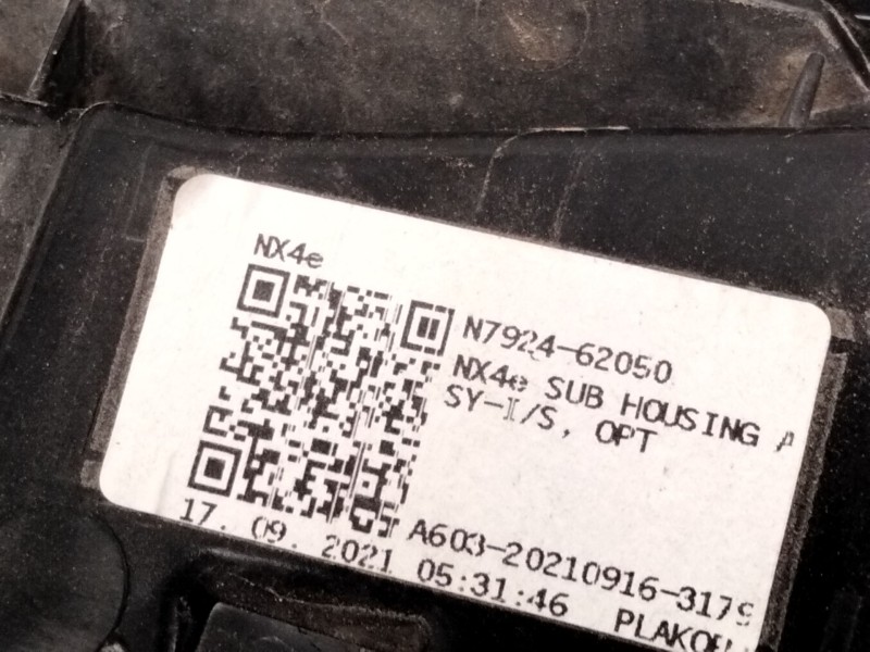 Recambio de piloto trasero central para hyundai tucson (nx4e, nx4a) 1.6 t-gdi plug-in-hybrid htrac referencia OEM IAM N792462050