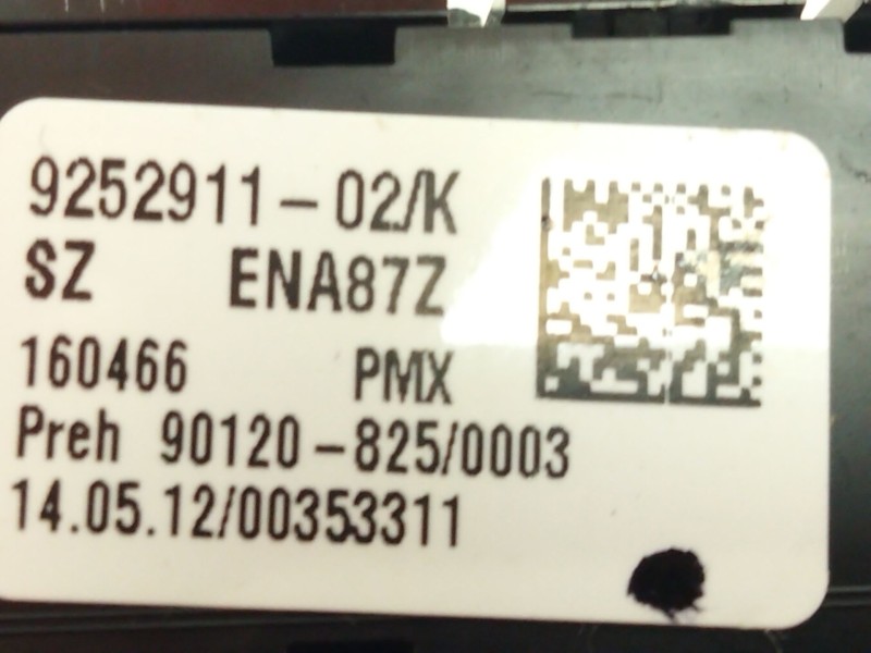 Recambio de mando multifuncion para bmw 3 (f30, f80) 318 d referencia OEM IAM 9252911  