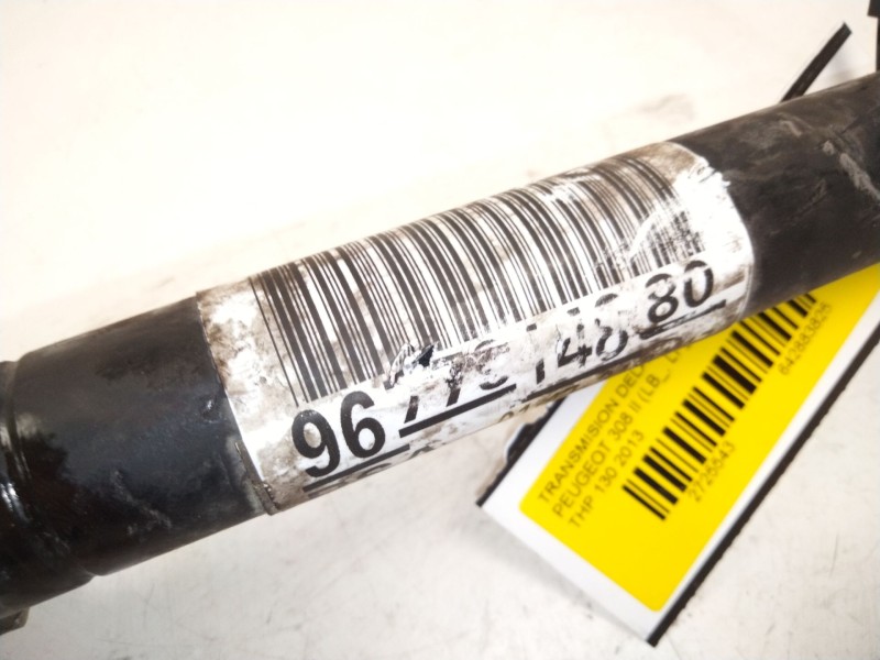 Recambio de transmision delantera izquierda para peugeot 308 ii (lb_, lp_, lw_, lh_, l3_) 1.2 thp 130 referencia OEM IAM 9677914