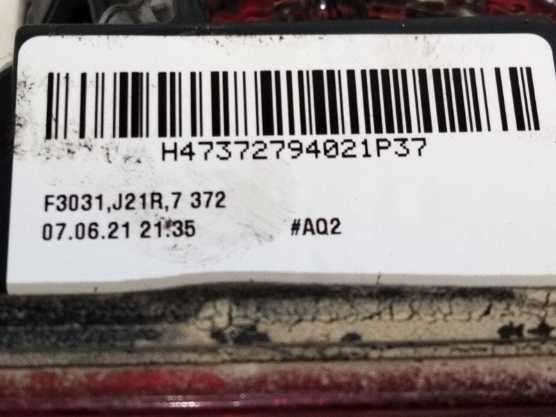 Recambio de piloto trasero derecho porton para bmw 3 (f30, f80) 318 d referencia OEM IAM   