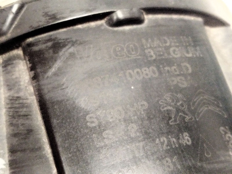 Recambio de faro antiniebla derecho para peugeot 308 ii (lb_, lp_, lw_, lh_, l3_) 1.2 thp 130 referencia OEM IAM 9687410080  