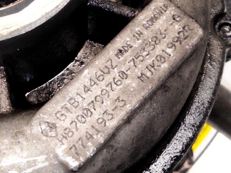 Recambio de turbocompresor para renault grand scénic iii (jz0/1_) 1.9 dci referencia OEM IAM H8200799760  