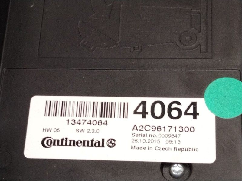 Recambio de sistema audio / radio cd para opel zafira tourer c (p12) 2.0 biturbo cdti (75) referencia OEM IAM 13474064  