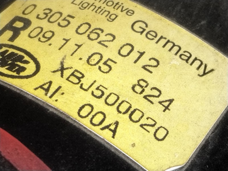 Recambio de faro antiniebla derecho para land rover freelander i (l314) 2.0 td4 4x4 referencia OEM IAM XBJ500020  