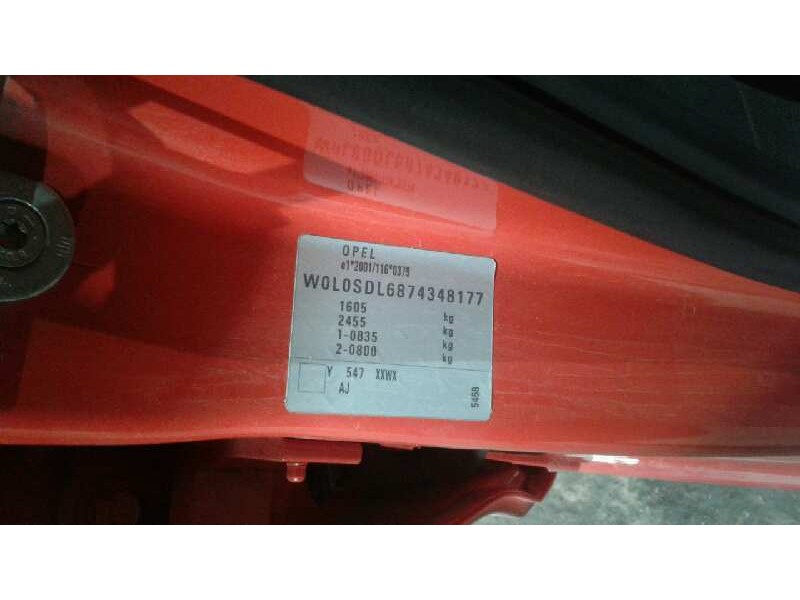 opel corsa d del año 2007