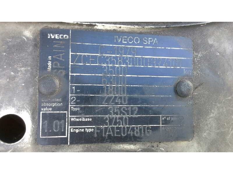 iveco daily caja cerrada (2006 =>) del año 2008