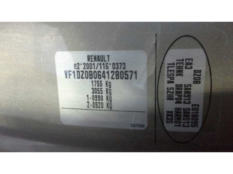 renault megane iii coupe del año 2009