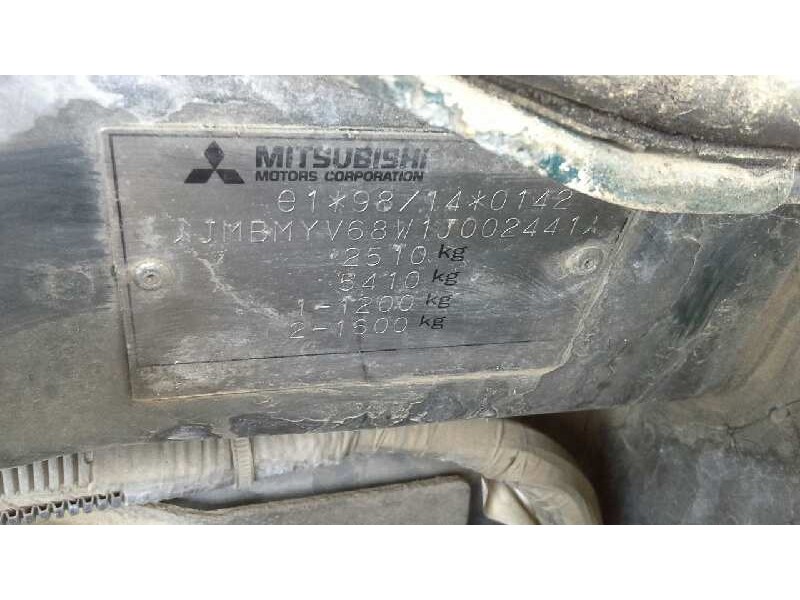 mitsubishi montero (v60/v70) del año 2000